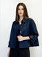 SHORT TRENCH - 10-14 - NAVY