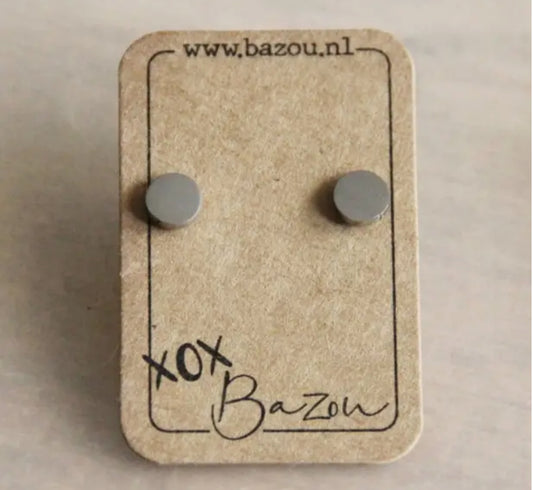 STAINLESS STEEL STUD EARRINGS