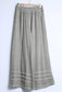 LINEN/COTTON PLEAT PALAZZO- 10-16 - KHAKI