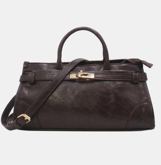 BELT DETAIL CROSSBODY - khaki