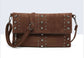 STUD SUEDETTE BAG