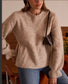 PEPLUM KNIT - 8-12 - BEIGE