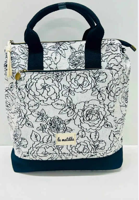 FABRIC PRINT BACKPACK