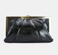 RUCHED OCCASION BAG - BLACK