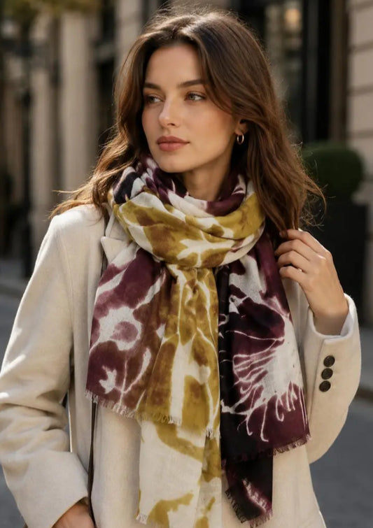 FLORAL PRINT SCARF