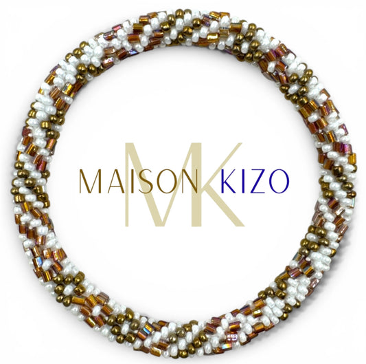 KIZO NEPALESE BEAD BRACELET