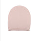 PLAIN KNIT BEANIE - PINK