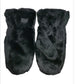 FAUX FUR MITTENS