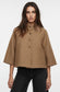 BOUCLE BUTTON JACKET- 10-16 - CAMEL