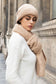 CHUNKY SOFT SCARF- BEIGE