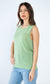 LUREX TANK TOP - 8-12 - GREEN