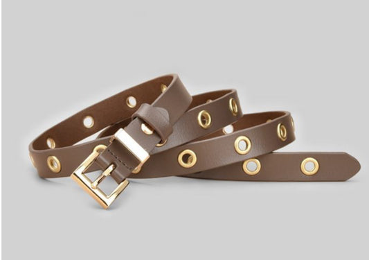 BROWN LEATHER BELT