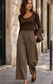 COTTON CHECK PALAZZO - 10-16