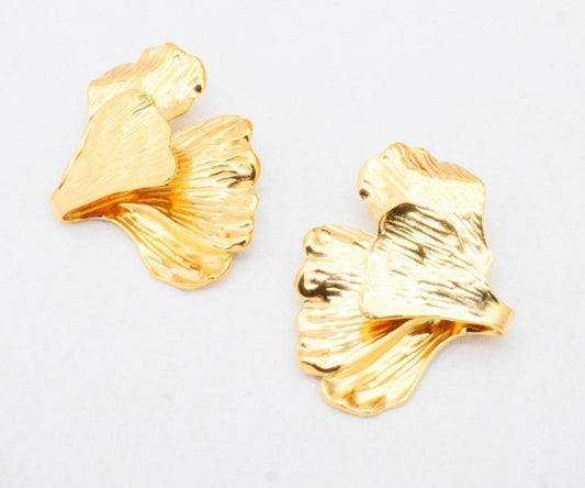 GOLD LEAF STATEMENT STUDS