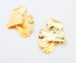 GOLD LEAF STATEMENT STUDS