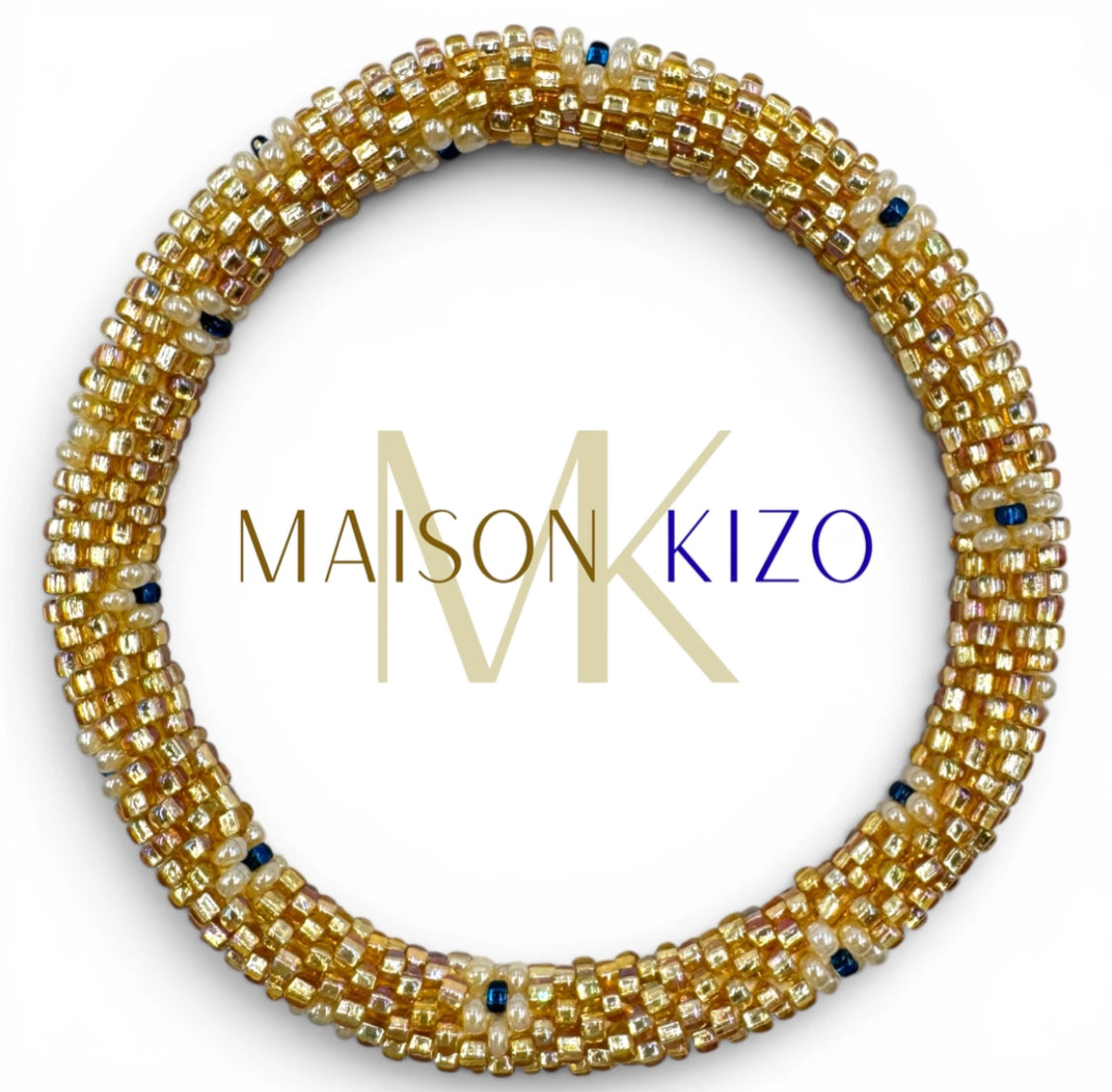 KIZO NEPALESE BEAD BRACELET