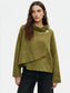 SIDE TIE JACKET - 10-16 - OLIVE