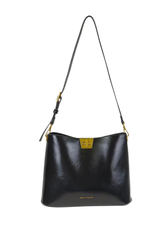 CLASP CROSSBODY- BLACK