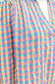 COTTON BLEND GINGHAM TOP - 10-16