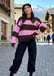 WIDE STRIPE KNIT - 10-16