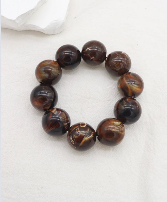 ACRYLIC BEADED BRACELET